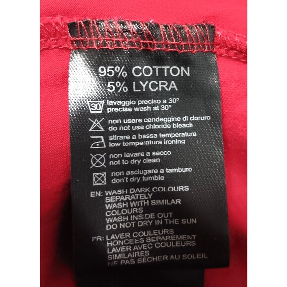 Avenue George V Paris T Shirt Mn 3XL Red Joker Jeweled Rhinestone Luxury Street - Picture 12 of 12